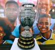 El trofeo de la Copa América. FOTO JUAN ANTONIO SÁNCHEZ