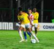 La jugadora Rihanna Cuesta marcó el segundo tanto de Colombia en la victoria 3-0 ante Paraguay en el cierre del Grupo A del Sudamericano Sub-17. FOTO CORTESÍA FCF