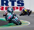 David Alonso cada vez se siente más cómodo en el Mundial de Moto2. FOTO @AsparTeam