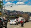 Las cámaras de fotodetección de Medellín, Bello, Itagüí y Sabaneta sancionarán a aquellos conductores que piensen que el pico y placa ya salió a vacaciones. La suspensión será a partir de este martes. FOTO: Camilo Suárez