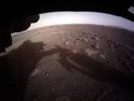 Primera foto en color y de alta resolución enviada por ‘Perseverance’ desde el planeta rojo Foto : NASA