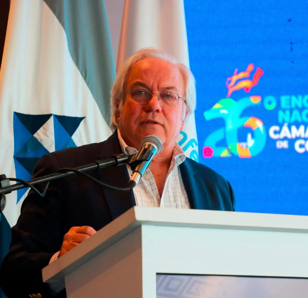 Julián Domínguez se despedirá en Confecámaras. FOTO: Cortesía Confecámaras