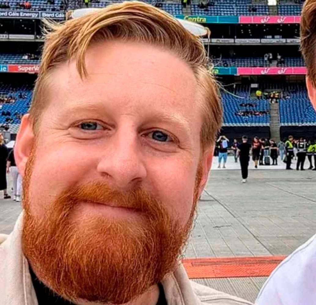 Patrick falleció a los 35 años en Irlanda del Norte. FOTO: Captura de pantalla