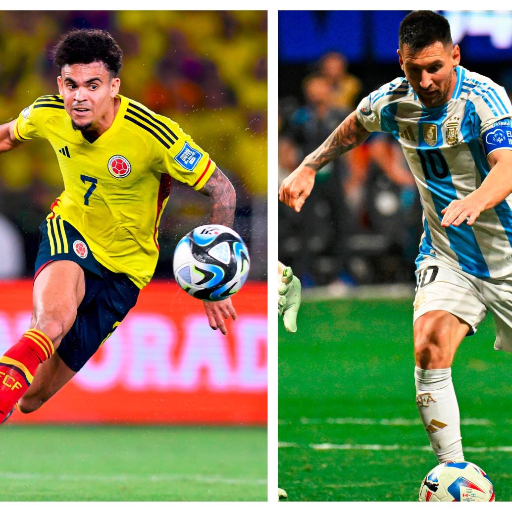 Luis Díaz y Lionel Messi son los goleadores de la actual Eliminatoria. FOTOS GETTY