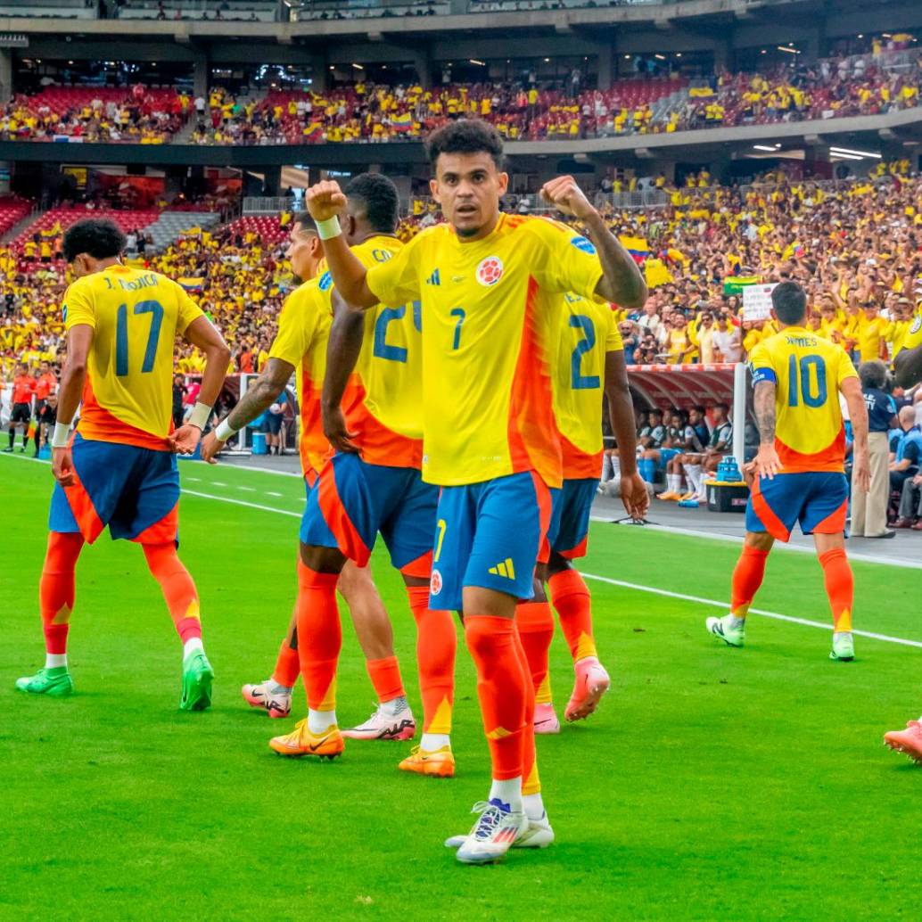 El colombiano Luis Díaz es el goleador de las eliminatorias Suramericanas al Mundial Norteamérica 2026. FOTO: JUAN ANTONIO SÁNCHEZ