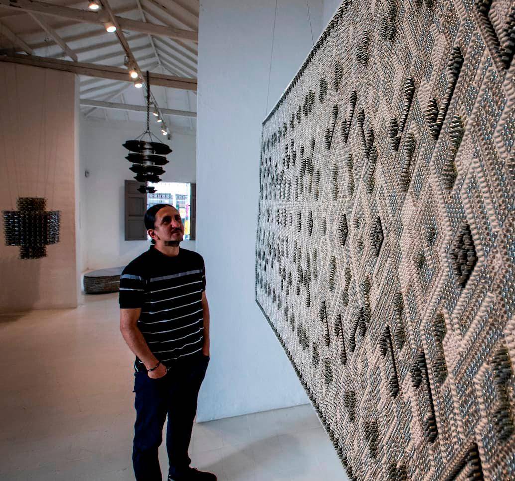 La Galería La Balsa está ubicada en El Poblado. FOTO: Julio César Herrera