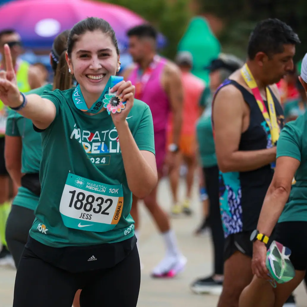 La Media Maratón de Medellín se realizará el 6 y 7 de septiembre de 2025. Foto: Manuel Saldarriaga
