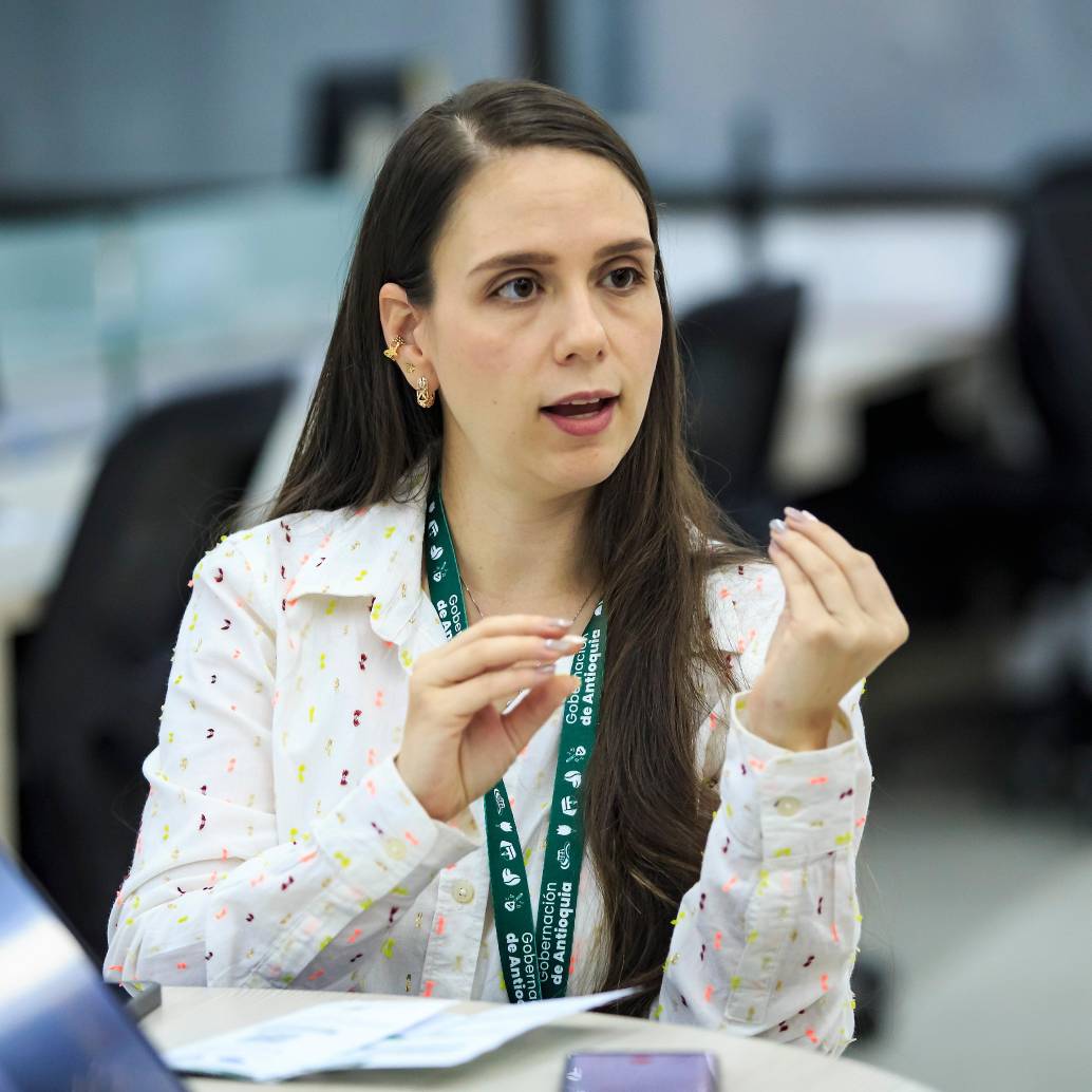María Alejandra Escobar Mejía, directora de Fiscalización y Control de la Secretaría de Hacienda del Departamento de Antioquia. FOTO<b><span class="mln_uppercase_mln"> Camilo SUárez</span></b>