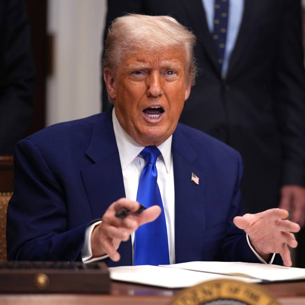 Donald Trump ha dicho varias veces de su interés de anexar Groenlandia a Estados Unidos. Foto: Getty