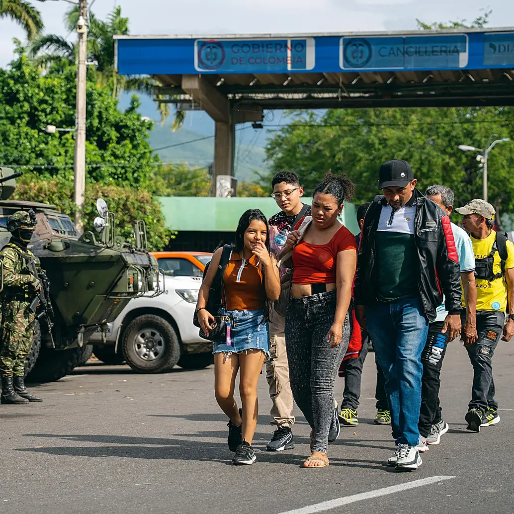 La captura de Nicolás Maduro el pasado 3 de enero devolvió la esperanza de aquellos migrantes venezolanos que cruzaron la frontera y llegaron a Antioquia en busca de refugio, trabajo y un futuro mejor. FOTO afp