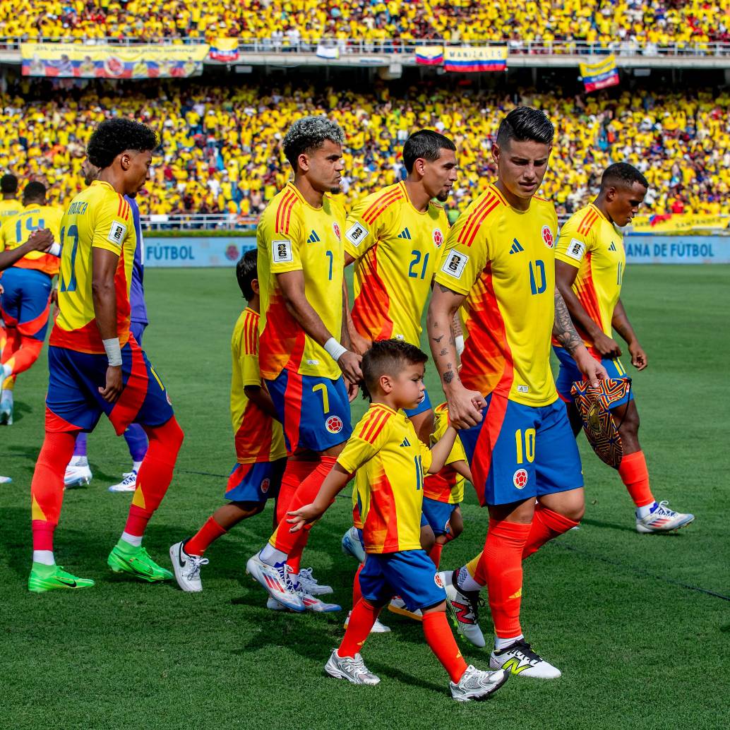 La Selección Colombia eligió Guadalajara como centro de concentración durante el Mundial 2026. En la imagen aparece James Rodríguez, líder y capitán de la Tricolor. FOTO: Juan Antonio Sánchez