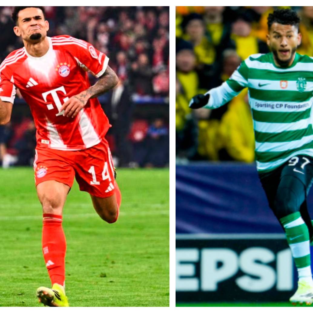 Luis Díaz y Luis Suárez buscarán las semifinales de la Champions con sus equipos. FOTOS GETTY