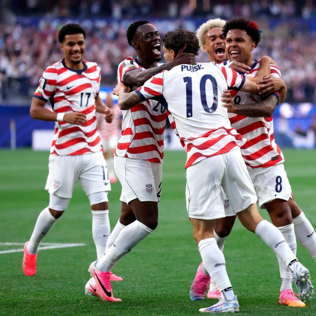 Estados Unidos también hace su inauguración del Mundial. FOTO GETTY