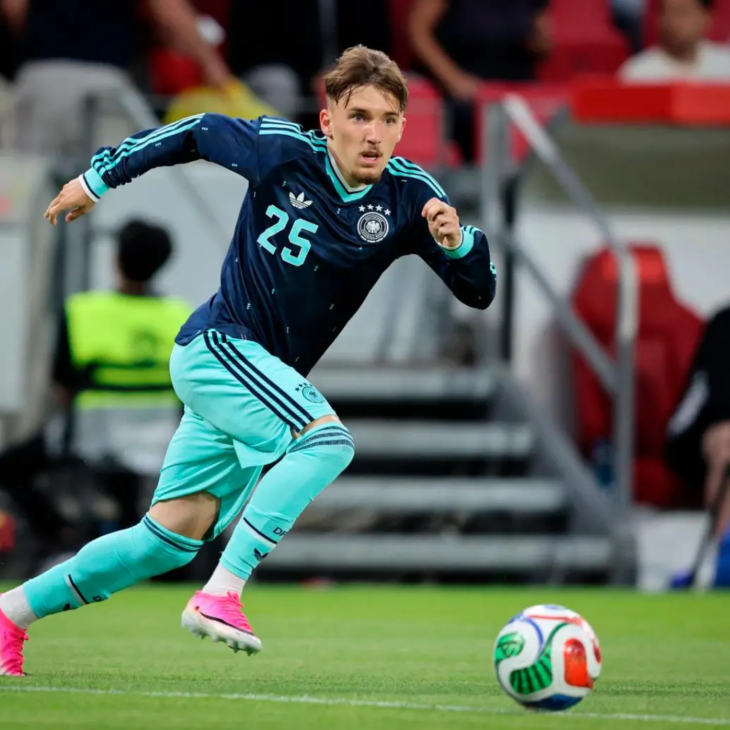 Lennart Karl es el jugador más joven dentro de los convocados de la selección alemana. FOTO: <b>GETTY</b>