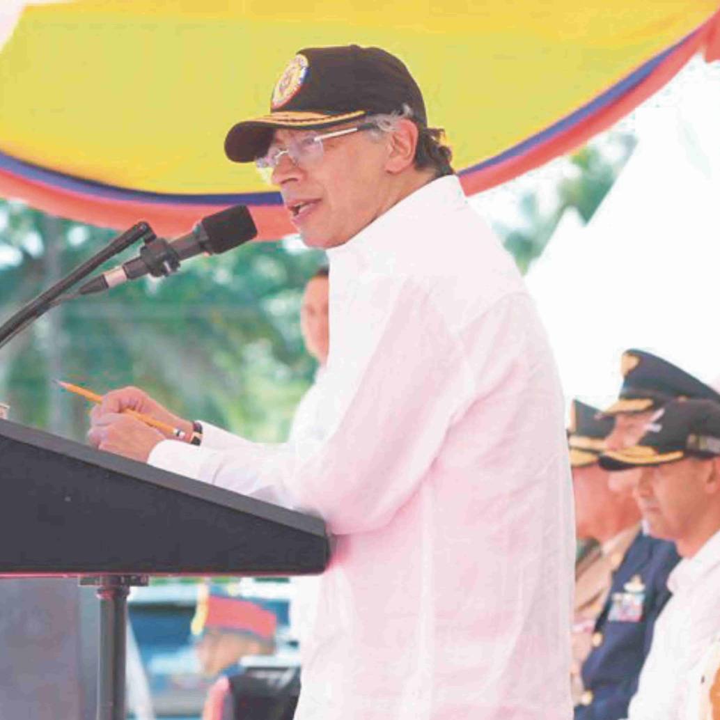 El presidente Gustavo Petro inicia su último año con baja aprobación. Foto: Presidencia