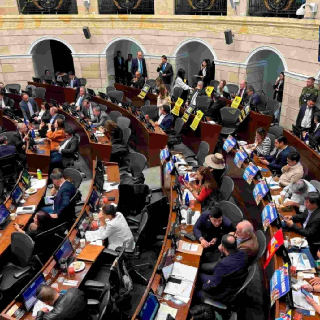 El Senado le dijo no a la consulta popular del presidente Gustavo Petro. Foto: Colprensa