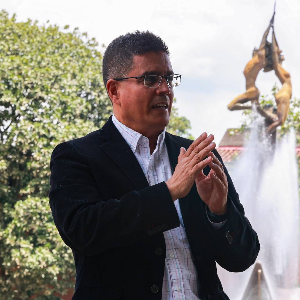 John Jairo Arboleda, rector de la Universidad de Antioquia. FOTO ARCHIVO EL COLOMBIANO. 