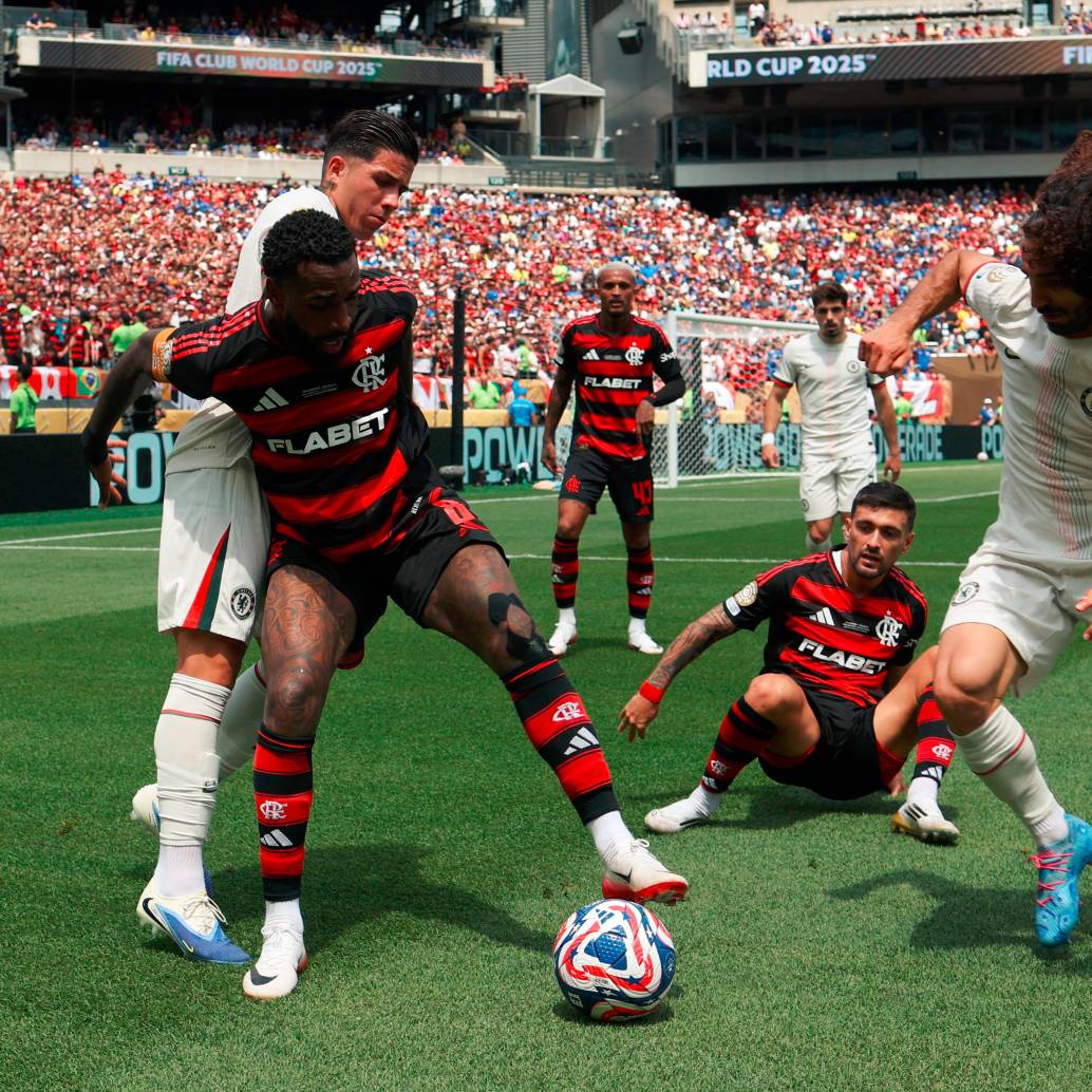Imágenes del encuentro entre Flamengo de Brasil y Chelsea de Inglaterra, uno de los que más expectativas generó durante la fase de grupos del Mundial de Clubes. Los brasileños ganaron 3-1. <span class="mln_uppercase_mln">FOTO</span> <b><span class="mln_uppercase_mln">GETTY</span></b>