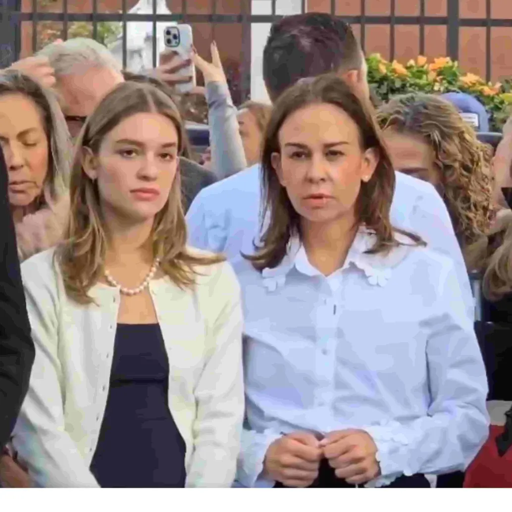 María Claudia Tarazona, viuda del senador Miguel Uribe. Foto: captura de video