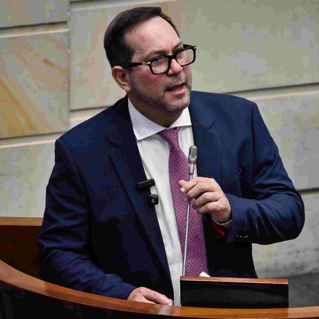 Lidio García del partido Liberal, es el nuevo Presidente del Senador de la República. Foto: Colprensa