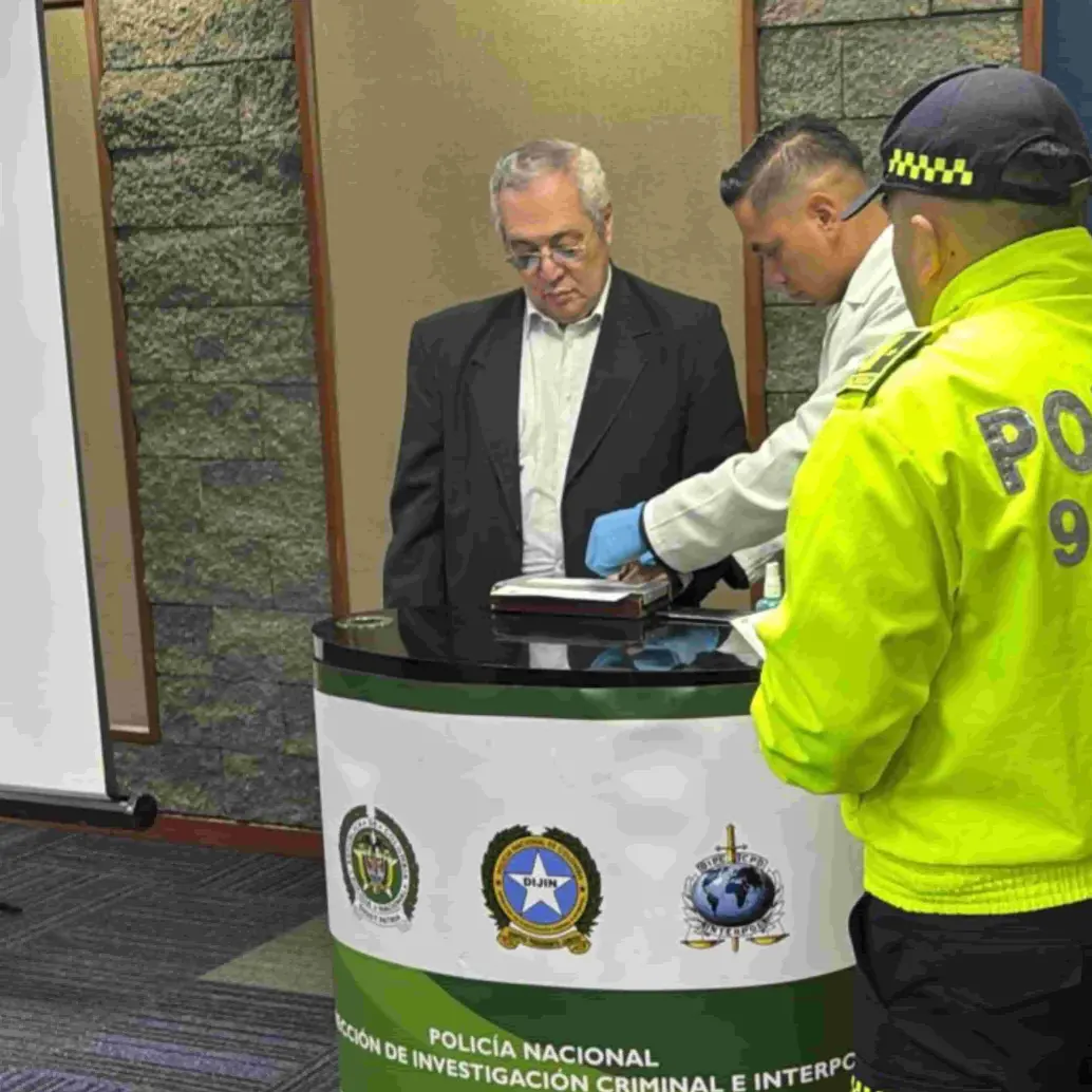 El senador Iván Name capturado por posible corrupción. Foto: cortesía