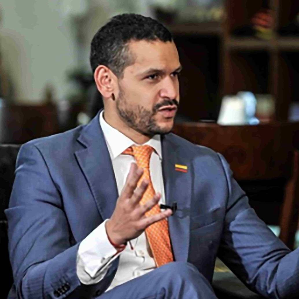 Daniel Palacios fue ministro del Interior durante el Gobierno de Iván Duque, no oculta su admiración por Álvaro Uribe y busca llegar a la presidencia mediante su movimiento “Rescatemos a Colombia”. FOTO CORTESÍA
