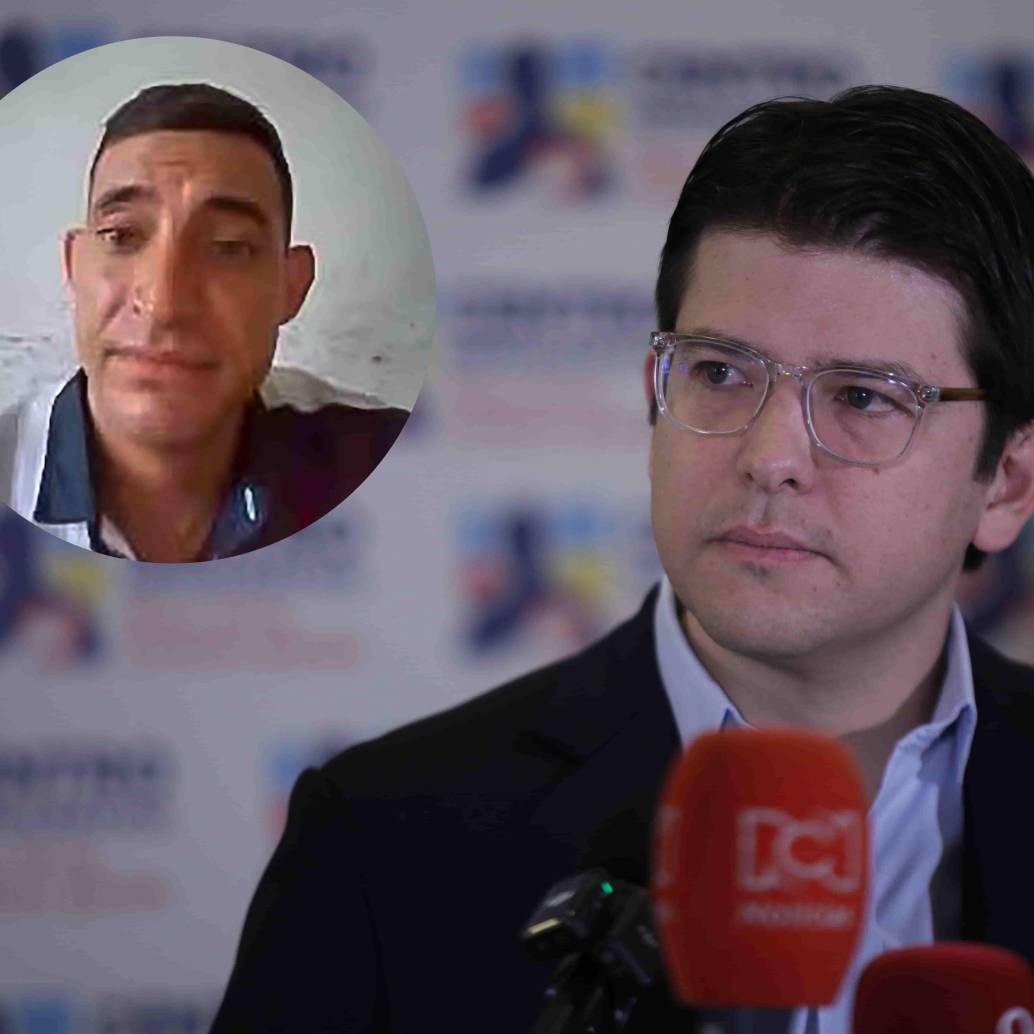 Carlos Eduardo Mora, capturado por atentado a Miguel Uribe. Foto: captura de video