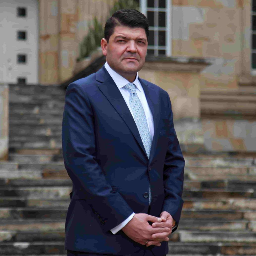 Juan Diego Gómez, expresidente del Senado. FOTO: Colprensa