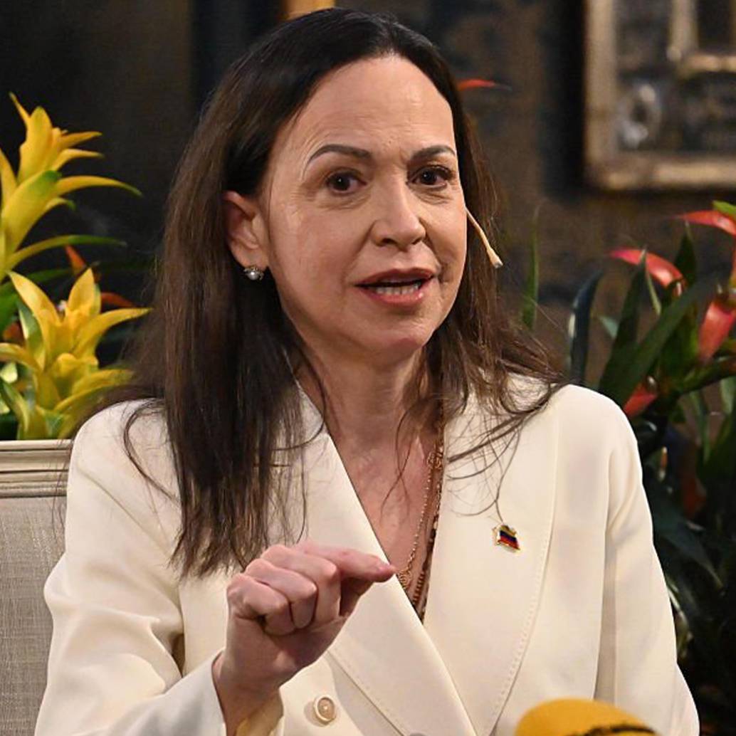 María Corina Machado asegura que Venezuela está lista para unas elecciones democráticas en el corto plazo. FOTO Getty