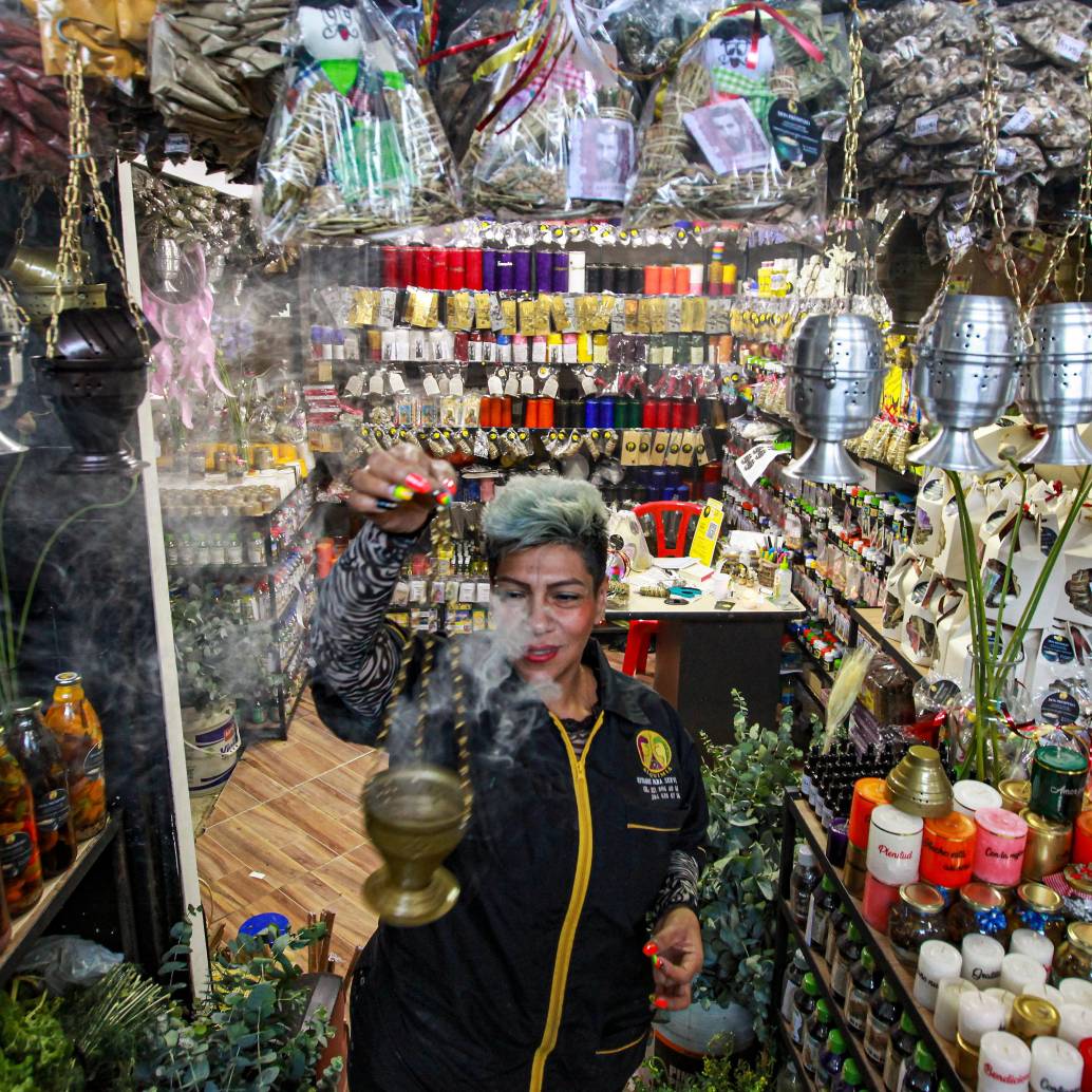 Los sahumerios nunca pasarán de moda. FOTO Manuel Saldarriaga