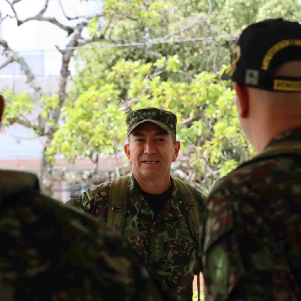 General Hernando Garzón señalado de vínculos con narcotráfico. Foto: Ejército