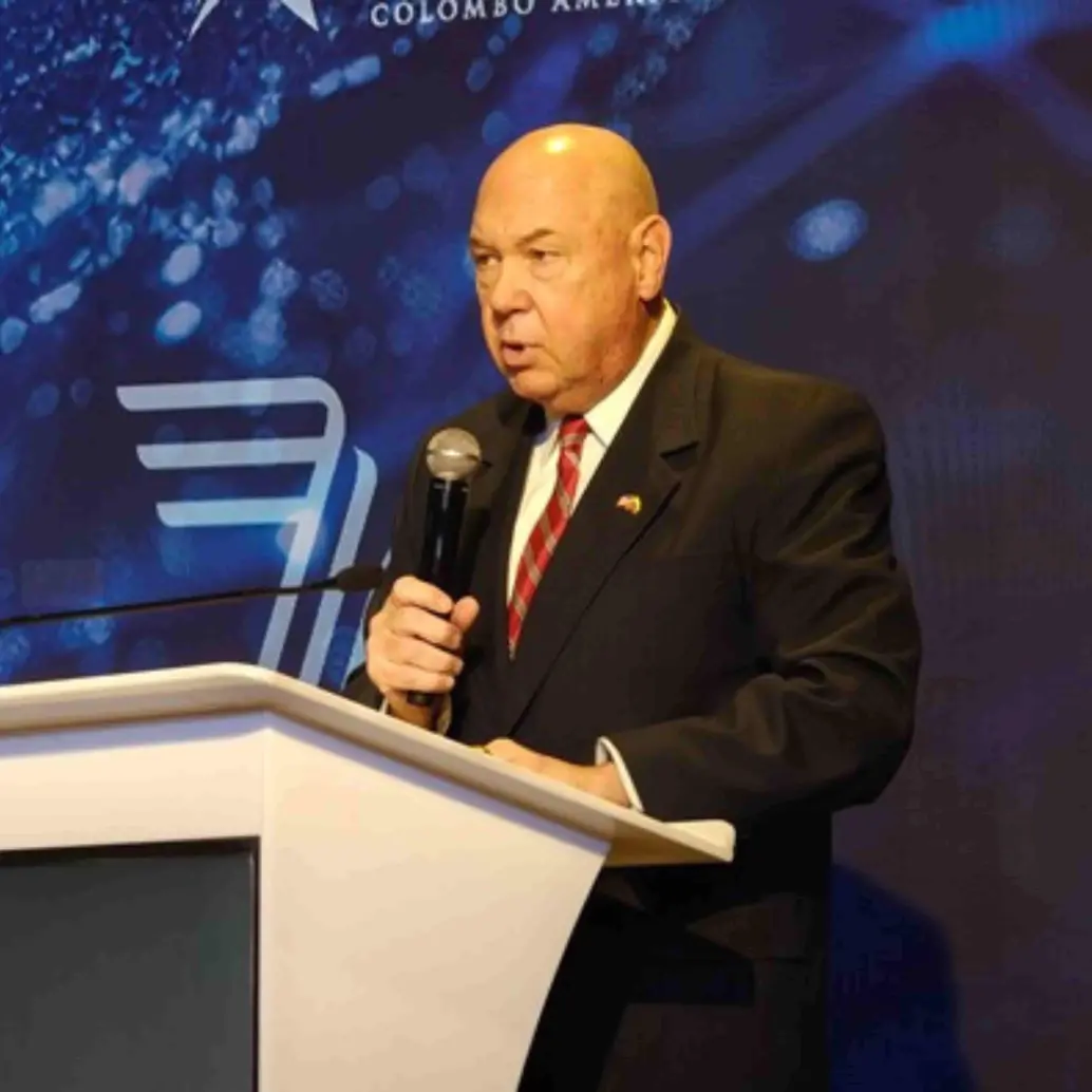 John McNamara, encargado de negocios de la Embajada de Estados Unidos en Bogotá. Foto: Colprensa