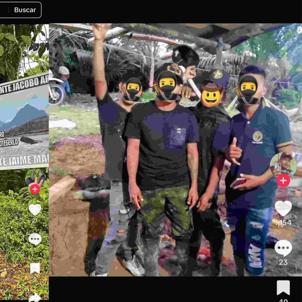 En redes sociales circulan numerosos mensajes de jóvenes reclutados que invitan a otros a unirse a la insurgencia.FOTO captura de pantalla. 
