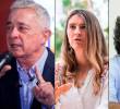 Álvaro Uribe, Paloma Valencia y Sergio Fajardo. Fotos: El Colombiano - Colprensa