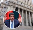 Nicolás Maduro y de fondo la Corte Suprema de Nueva York. Fotos: AFP - Creative Commons Expedia