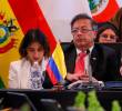 Petro se encuentra este sábado en Ecuador, donde Daniel Noboa juramentó para un segundo periodo presidencial. FOTO: Colprensa