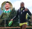 Hugo Rodallega es un referente de la Liga Betplay. FOTOS: <b>X SantaFe y Nacionaloficial</b>