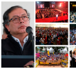 Previo al inicio de la campaña presidencial el 29 de enero de 2022, desde septiembre de 2021 Petro lideró al menos 14 multitudinarios eventos en varias partes del país. FOTO Twitter Gustavo Petro