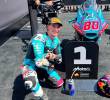 El piloto David Alonso, del Aspar Team, es uno de los corredores con mejor proyección para llegar al Moto GP en los próximos años. Foto: tomada del x de @AsparTeam