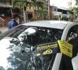 Descripción: Operativos del tránsito en la avenida Jardín en Laureles para levantar los carros mal parqueados. Personajes: . Fecha de evento: 21/09/2021 Foto: Edwin Bustamante Restrepo