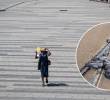 Alemania es uno de los países más afectados por la ola de calor en su infraestructura donde las altas temperaturas han provocado que las vías del tren se derritan. Fotos: Xinhua y @PresstvExtra