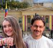 Los tres punteros en las encuestas se preparan para cerrar sus campañas en eventos públicos antes de las elecciones en primera vuelta de este 31 de mayo. Foto: Redes Sociales / Colprensa