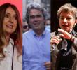 Los candidatos condenaron las declaraciones y comportamiento de De la Espriella. Foto: Colprensa.