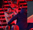 Varios hinchas salieron con heridas y sin ropa del estadio Libertadores de América en Avellaneda. Foto: AFP