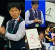 Hajime Moriyasu, entrenador de Japón, utiliza un tablero con códigos numéricos para transmitir instrucciones tácticas durante los partidos del Mundial. Foto: Captura de video / FIFA