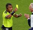 Iván Barton, juez que estrenó la “Ley Vinicius” en el Mundial 2026, dirigirá Colombia vs Suiza. Fotos: AFP y FESFUT