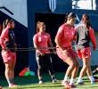 Liz Katherine Osorio que pasó por Atlético Nacional, es una de las jugadoras que llegaron como refuerzo a Santa Fe para la Copa Libertadores Femenina en Argentina. FOTO CORTESÍA SANTA FE