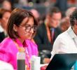 Sarabia ocupó varios cargos en el Gobierno Petro, entre ellos, jefe de gabinete, directora de Prosperidad Social, directora del Dapre y canciller. FOTO: PRESIDENCIA