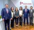El vicepresidente José Manuel Restrepo y la ministra de Ciencias, Claudia Benavides, en reunión con la fundación Colfuturo. Foto: Vicepresidencia.