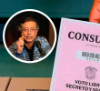 Aunque la norma indica que los actos administrativos como los decretos son de competencia del Consejo de Estado, el presidente Gustavo Petro pidió que sea la Corte Constitucional la que se pronuncie sobre la legalidad de su “decretazo”. FOTO: EL COLOMBIANO/PRESIDENCIA